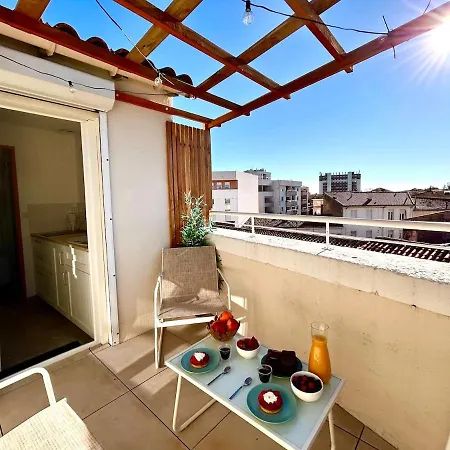 Appartement Le Paradis-terrasse-clim