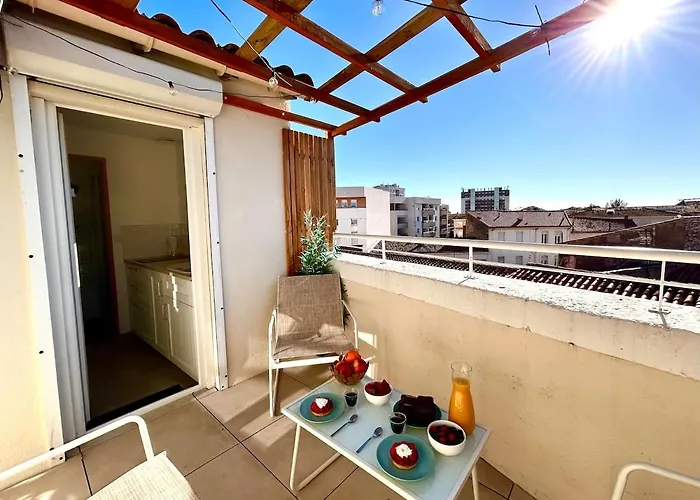 Appartamento Le Paradis-terrasse-clim